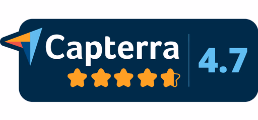 Capterra - 4.7 Stars
